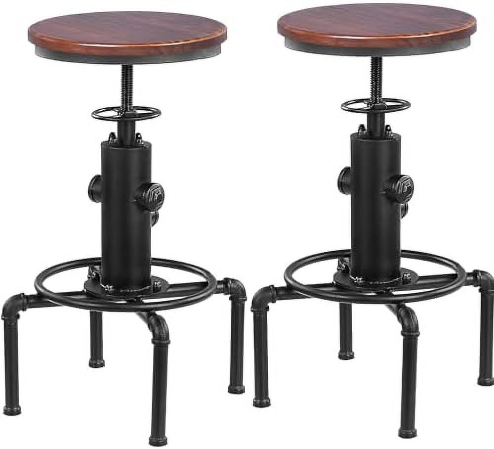 HBROLJF Industrial Stools Vintage Counter Stool for Kitchen Island