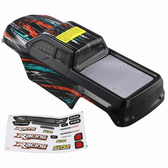HBX 16889 16889A 16890 16890A SG1601 SG1602 RC Car Body Shell and Sticker B004-INV 1/16 RC Car Parts Accessories A