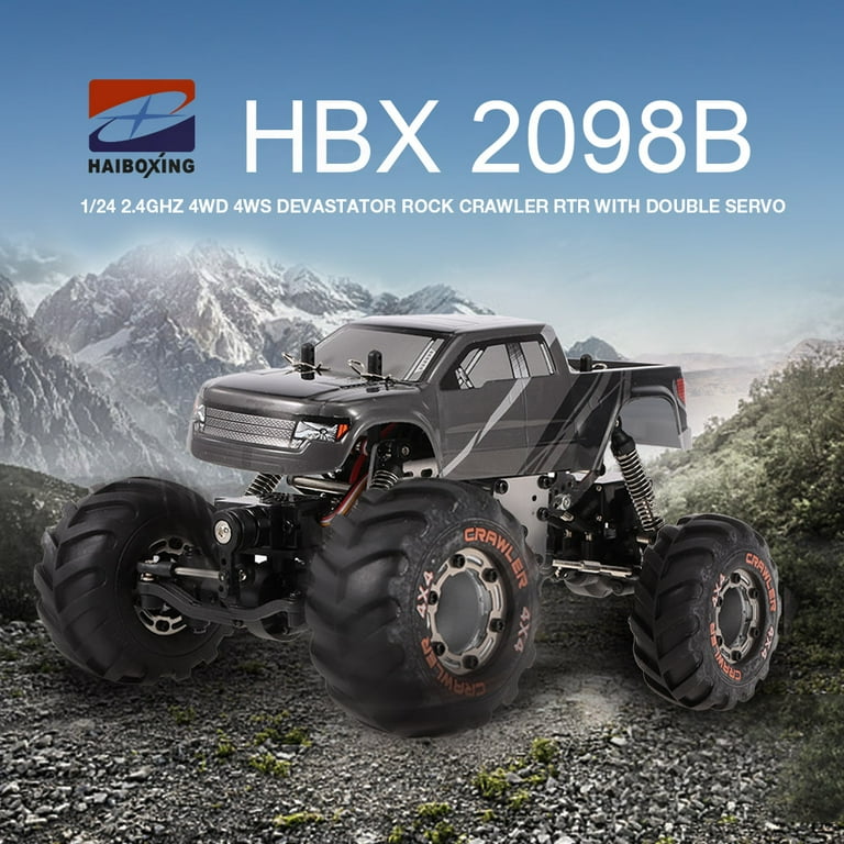 HBX 2098B 1 24 2.4GHz 4WD 4WS Devastator Rock Crawler RTR with