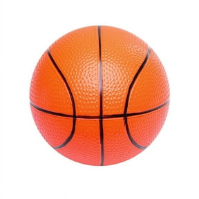 HBYJLZYG 1 Pack 6 Inch Mini Basketball, PVC Small Ball for Door Hoop Games, Indoor Outdoor Bouncy Ball, Friendly Mini Hoop Accessory