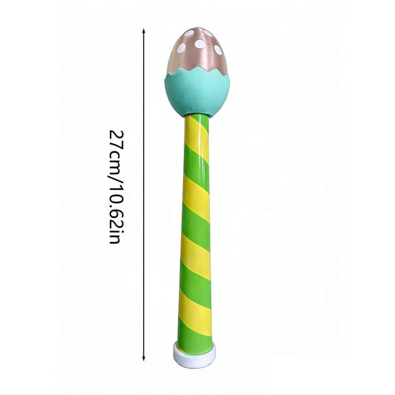 HBYJLZYG 10" Magic Easter Wand for Kids, Light Up Egg Toy with Glowing LED, Battery Operated Party Favor & Night Light, Safe Durable Plastic, Perfect Easter Basket Stuffer