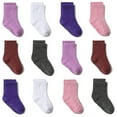thumbnail image 1 of HBYJLZYG 12 Pairs Baby Socks Floor Socks Anti-Slip Crew Socks, Toddler Kids Baby Boys Girls Socks Anti-Slip Knitted Warm Socks Room Socks 12Pc, 1 of 2