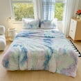 thumbnail image 1 of HBYJLZYG 150X200Cm/59.05X78.74Inches Facecloth Double Layer Blanket Blanket Cover Two Uses Winter Warm Insulated Fuzzy Blanket, Queen Sheet Set, 1 of 6