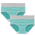 thumbnail image 1 of HBYJLZYG 2PCS Women's Cotton High Waist Briefs Underwear Seamless Full Coverage Panties Breathable Hip Lifting Stretch Underpants, 1 of 2