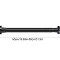 thumbnail image 1 of HBYJLZYG Adjustable Shower Curtain Rod, No Drill Iron Tension Pole for Bathroom, Strong Load-Bearing & Rust-Resistant, 19 to 31 Inches Expandable, Easy Installation for Space Optimization, 1 of 6