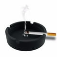 thumbnail image 1 of HBYJLZYG Ash Tray Round Ashtray Colorfull Rubber, 1 of 2