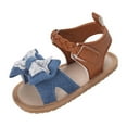 thumbnail image 1 of HBYJLZYG Baby Sandals Flat Shoes Infant First Walkers, Toddler Baby Girls Boys Baby Shoes Soft Sole Non-Slip Baby Toddler Sandals, 1 of 9