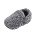 thumbnail image 1 of HBYJLZYG Baby Shoes Anti-Slip Prewalker Single Shoes Flats Shoes, Winter Toddler Shoes Baby Cute Fashion Solid Color Thicked Fleece Slipper Soft Bottom Shoes, 1 of 6