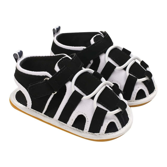 HBYJLZYG Baby Shoes Sandals Anti-Slip Prewalker Single Shoes Flats ...