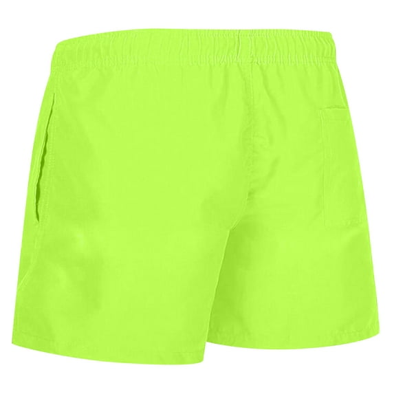 HBYJLZYG Board Shorts For Men, Summer Plus Solid Quick Dry Shorts With Pockets Elastic Waist Breathable Fit Athletics Beach Shorts