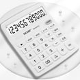 thumbnail image 1 of HBYJLZYG Calculators, Standard Functional Desktop Calculators and Two Aaa Battery Power Electronic Office Calculator with 12-Digit Large Display, 1 of 9