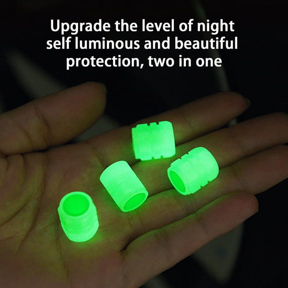 HBYJLZYG Car Accessories Automobile Tire Luminous Motorcycle Vacuum Tire Luminous Tire Pressure