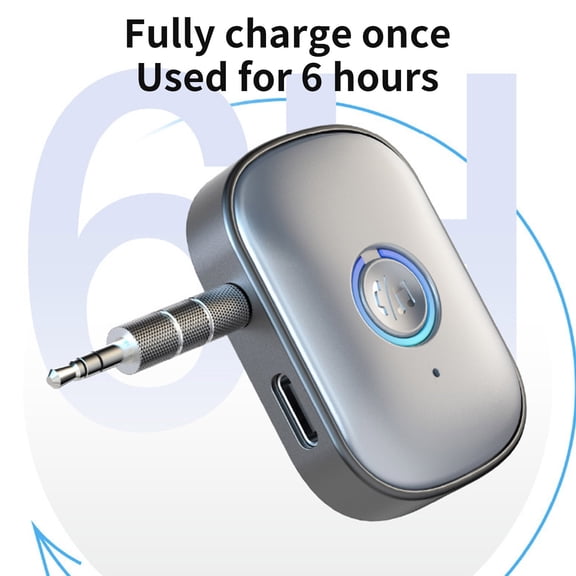 HBYJLZYG Car Accessories Bluetooth 5.3 High-Definition Sound Quality Long Standby Hands- Call Aux Interface Bluetooth Receiver