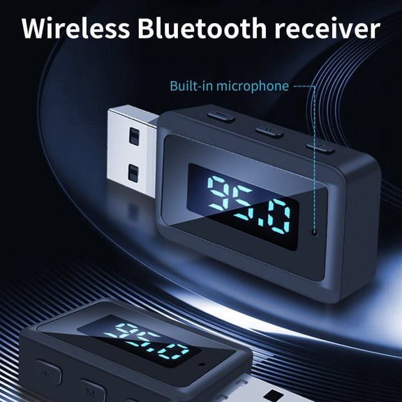 HBYJLZYG Car Accessories Bluetooth 5.3 Receiver Transmitter Audio Adapter Wireless Bluetooth Receiver