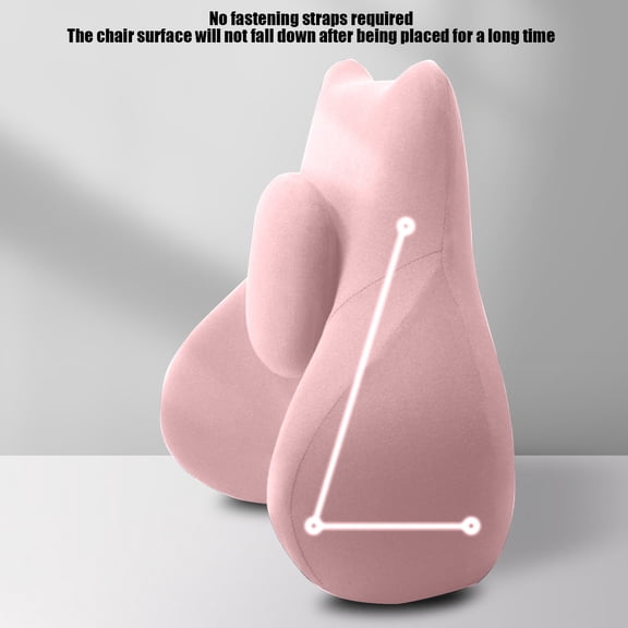 HBYJLZYG Car Accessories Car Lumbar Support Driver'S Seat Backrest Car Mounted Backrest Lumbar Cushion Lumbar Support Driver'S Driving Lumbar Support Cushion