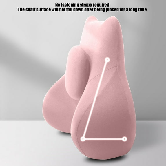 HBYJLZYG Car Accessories Car Lumbar Support Driver'S Seat Backrest Car Mounted Backrest Lumbar Cushion Lumbar Support Driver'S Driving Lumbar Support Cushion