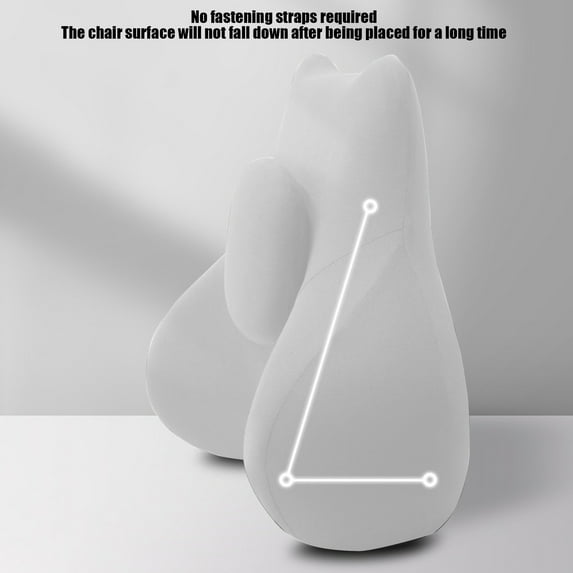 HBYJLZYG Car Accessories Car Lumbar Support Driver'S Seat Backrest Car Mounted Backrest Lumbar Cushion Lumbar Support Driver'S Driving Lumbar Support Cushion