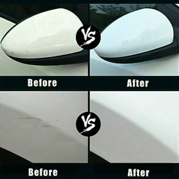 HBYJLZYG Car Accessories Car Scratch Remover Polish Cloth Car Paste Sponge 50Ml