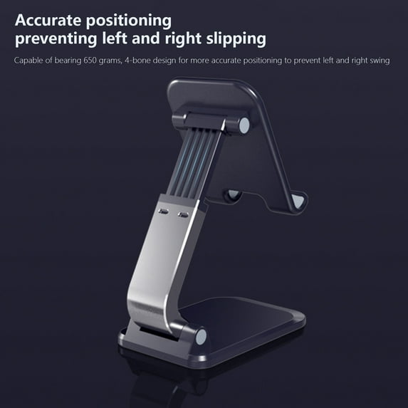 HBYJLZYG Car Accessories Foldable Phone Stand for Desk - Height Retractable Cell Phone Portable Cellphone Cradle