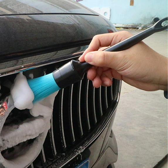 HBYJLZYG Car Accessories -Soft Car Interior Cleaning Detail Brush Crevice Brush Car Wash Tool