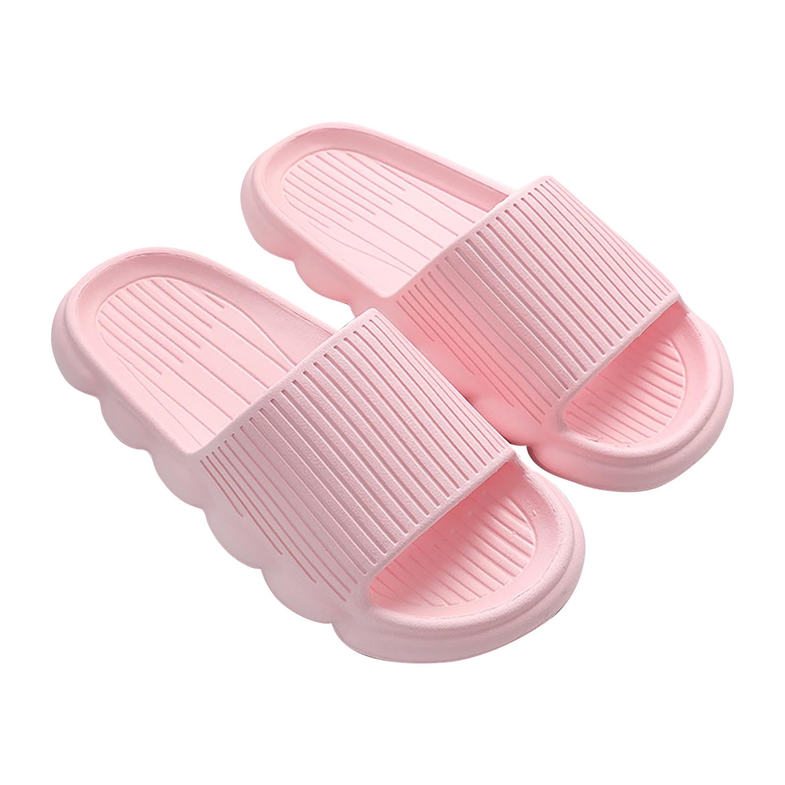 HBYJLZYG Cloud Slides For Women And Men, Couple Indoor Cute Eva
