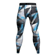 HBYJLZYG Compression Pants Men Uv Blocking Running Tights, Gym Yoga Leggings For Athletic Workout Breathable Trousers