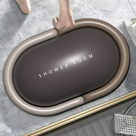 HBYJLZYG Diatom Mud Bathroom Rug Bath Mat Super Absorbent Living Room Floor Mat Non Slip Bottom Kitchen Doormat QuickDrying Nonslip Door Mat Bathmat Rugs