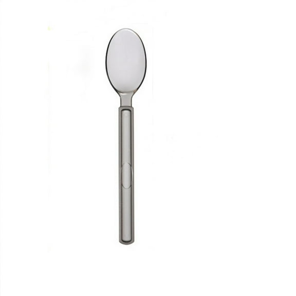 HBYJLZYG Disposable Thick Tough Dinner Spoon 50 High Grade Thickened Disposable Spoon Milk Tea Dessert Spoon Long Handle Soup Spoon, Kitchen Storage Organization