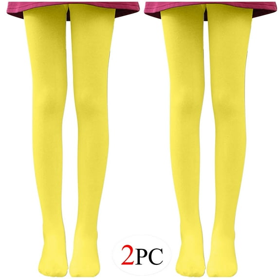 HBYJLZYG High Waisted Tights Solid Color Pantyhose, 2PC For Women All Age Thin Fleece Dance Socks Base Socks Full-Length Leggings