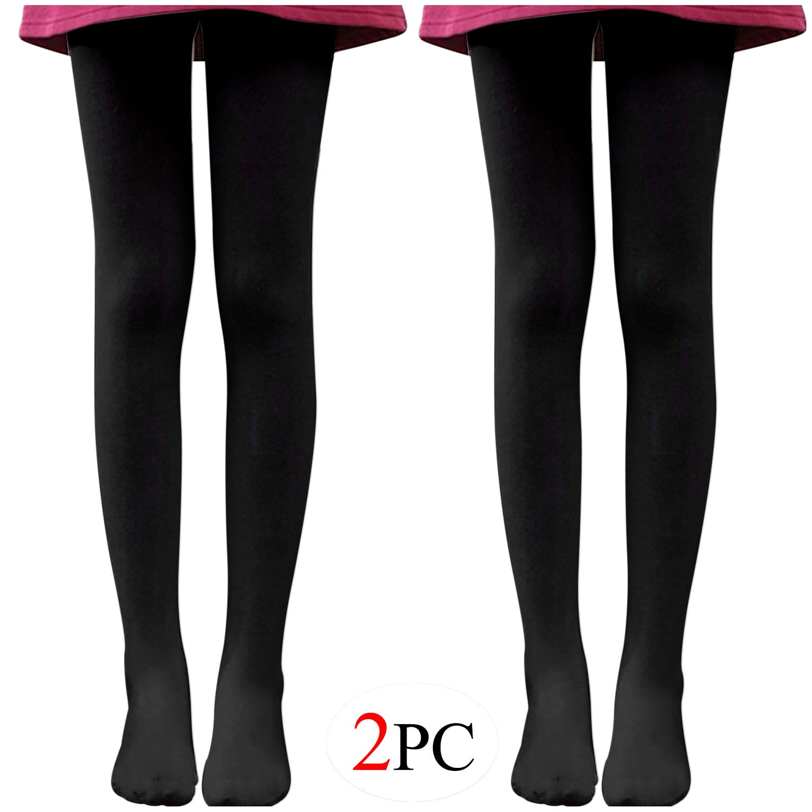 HBYJLZYG High Waisted Tights Solid Color Pantyhose, 2PC For Women All ...