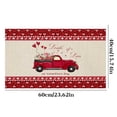 thumbnail image 1 of HBYJLZYG Indoor Outdoor Welcome Mat for Valentines Day, 16x24 Inch Non-Slip Decorative Door Mat, Water-Resistant Porch Entryway Rug, Washable Holiday Home Decor Gift for Wife Husband Family, 1 of 6