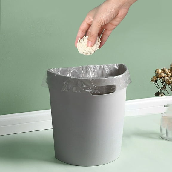 HBYJLZYG Kitchen Waste Punching Wall-Mounted Kitchen Trash Can Portable Trash Can Household Bathroom Trash Can Wall-Mounted, Kitchen Storage Organization