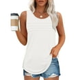 thumbnail image 1 of HBYJLZYG Loose Women's New Solid Color Round Neck Camisole Sleeveless, 1 of 9