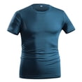 thumbnail image 1 of HBYJLZYG Men's Compression Sauna Sweat Shirt, Short Sleeve, Breathable, Elastic, S-XXXL for Workout, Exercise & Body Shaping, 1 of 4