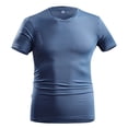 thumbnail image 1 of HBYJLZYG Men's Compression Sauna Sweat Shirt, Short Sleeve, Breathable, Elastic, S-XXXL for Workout, Exercise & Body Shaping, 1 of 4