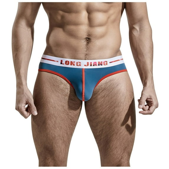 HBYJLZYG Men's Cotton Stretch Underwear Support Briefs Wide Waistband Breathable Soft Stretchy Mens Briefs Underwear