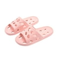 thumbnail image 1 of HBYJLZYG Mens Shower Shoes With Holes Dry Quickly Bath Slippers Womens Non Slip Indoor Home Bedroom Pool Spa Guest College Dorm, 1 of 3