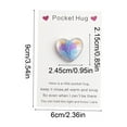 thumbnail image 1 of HBYJLZYG Mini Heart Card Gift, Small Portable Note Card with Message for Pocket or Wallet, Thoughtful Just Because Gift Idea for Her, Him, Best Friend, Includes Blank Card to Write On, 1 of 6