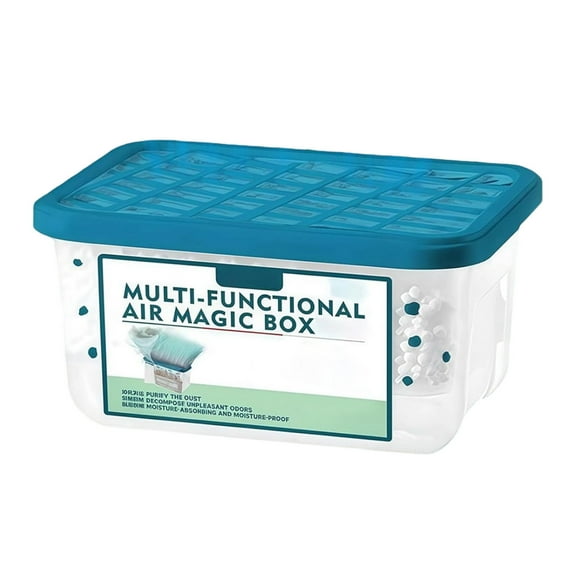 HBYJLZYG Multi-Functional Air Purification Box, Power-Free Air Freshener & Odor Remover, Passive Dust & Pollutant Catcher, for Home, Office, Closet & Small Indoor Spaces