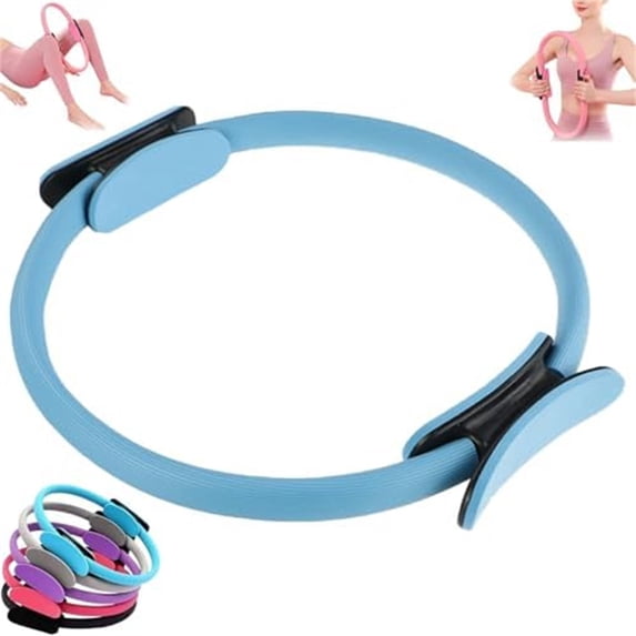 HBYJLZYG Multi-Purpose Pilates Yoga Ring, for Core Strength Flexibility, Postnatal Recovery Leg Slimming Tool, Portable Home Gym Equipment for Women