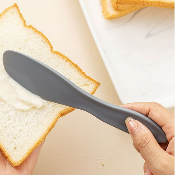 HBYJLZYG Multipurpose Plastic Cake Scraper Colorful Spatula Pudding Knife Dressin Baking Tool Spatula Small Spatula Suitable for Kitchen Restaurant Party and Kids, Kitchen Storage Organization