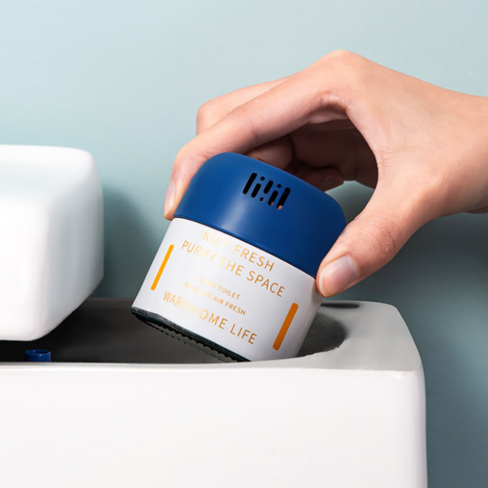 HBYJLZYG New Style Brush Toilet Cleaning Bloc Toilet Cleaner