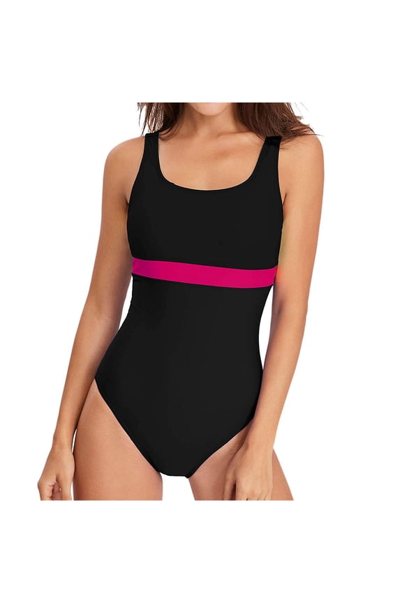 One Piece Swimsuit For Women, Modest Bathing Suits Athletic Training Beach Swimwear