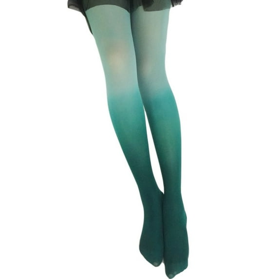 HBYJLZYG Over-The-Knee Stockings Gradient Thigh High Socks, For Women Fashion Striped Gradient Color Stockings Stretchy Socks