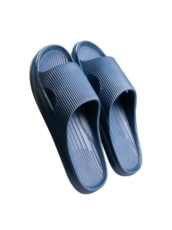 Pillow Slippers For Women And Men Summer Non Slip Quick Drying Shower Slides Bathroom Sandals | Ultra Cushion | Thick Sole