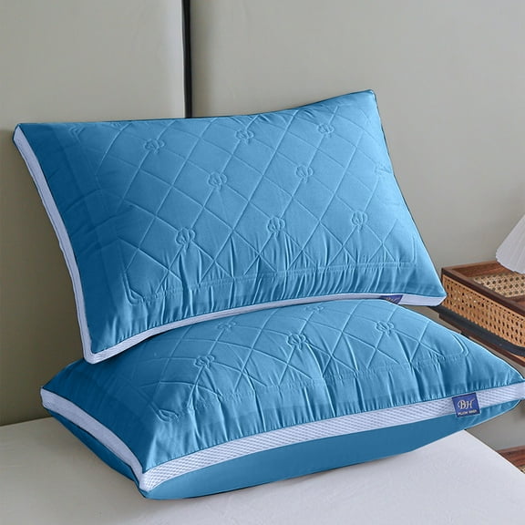 HBYJLZYG Pillows Hotel-Grade Pillow Core Soft and Supportive Bed Pillow Suitable for Back Side and Stomach Sleepers Made Of-Friendly Fabric