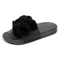 thumbnail image 1 of HBYJLZYG Sandals For Women Summer Flat Slide Casual Comfy Slip On Slippers, Women Casual Big Flower Sandals Outdoor Indoor Flip Flop, Shower, Swimming, Beach, 1 of 9