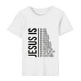 thumbnail image 1 of HBYJLZYG Shirts For Women, 2024 Easter Graphic Print Short Sleeved Crewneck T-Shirt Top/Shirt Y2K Clothing 2024, 1 of 7
