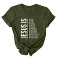 thumbnail image 1 of HBYJLZYG Shirts For Women, 2024 Easter Graphic Print Short Sleeved Crewneck T-Shirt Top/Shirt Y2K Clothing 2024, 1 of 7