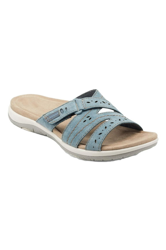 Slide Sandals For Women, Comfortable Casual Slip-On Elastic Walking Sandals, Lightweight Slip On Cushion Slippers Sandals With Arch Support